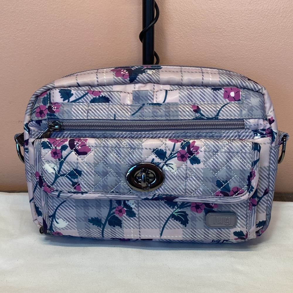 Lug Floral Crossbody Bag